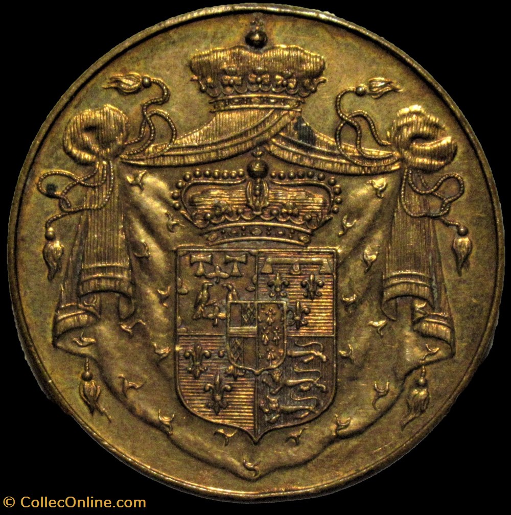 Ferdinand de Norreys de Longjumeau, Jeton c.1905 medailles france royaux noblesse ferdinand de norreys de longjumeau jeton c 1905