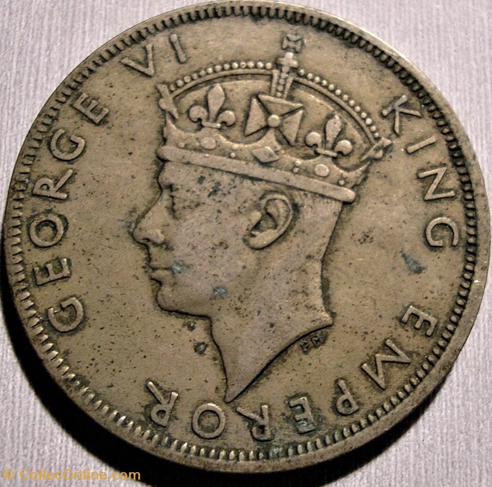 George VI - Half Crown 1947 - Southern Rhodesia (ex.2) monnaie monde zimbabwe george vi half crown 1947 southern rhodesia ex 2