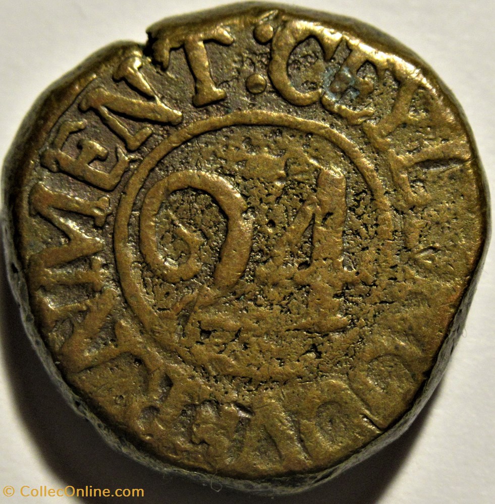 George III - 1/24 Rixdollar 1803 - Ceylon monnaies monde sri lanka george iii 1 24 rixdollar 1803 ceylon