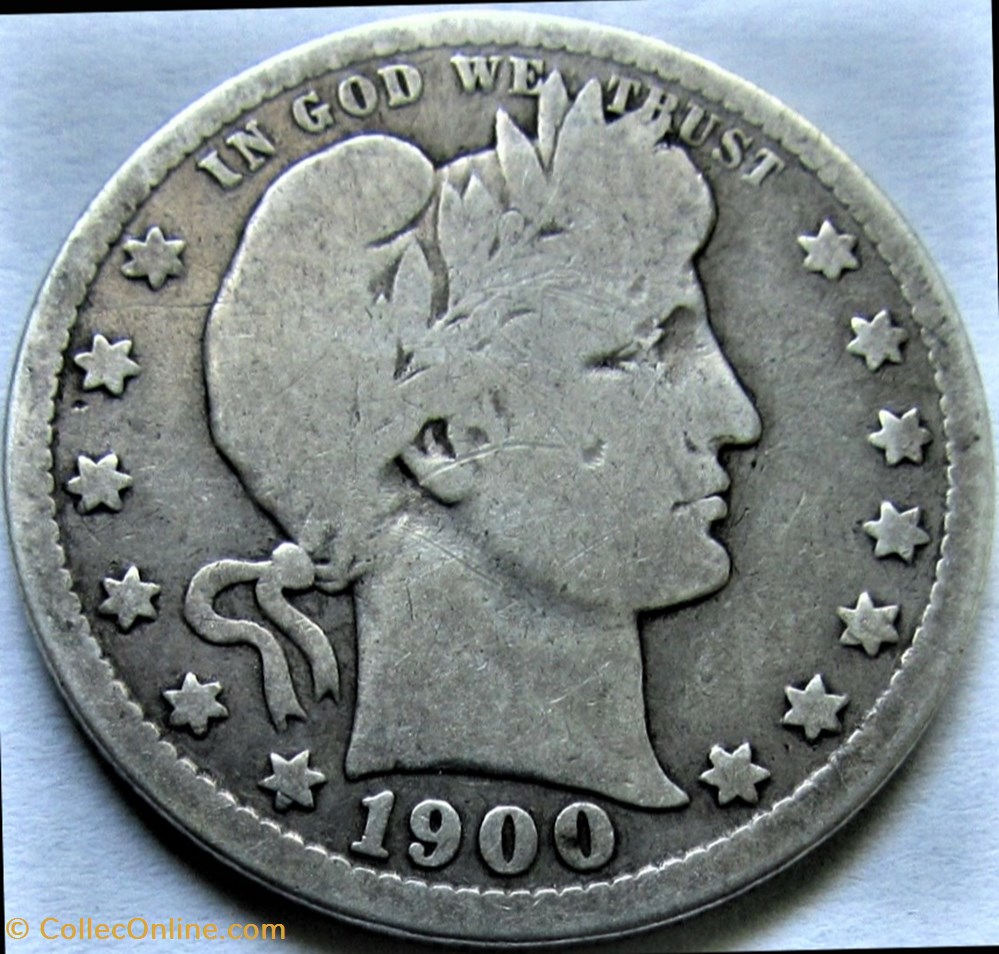 1900 Quarter Dollar (ex.2) monnaies monde etats unis 1900 quarter dollar ex 2