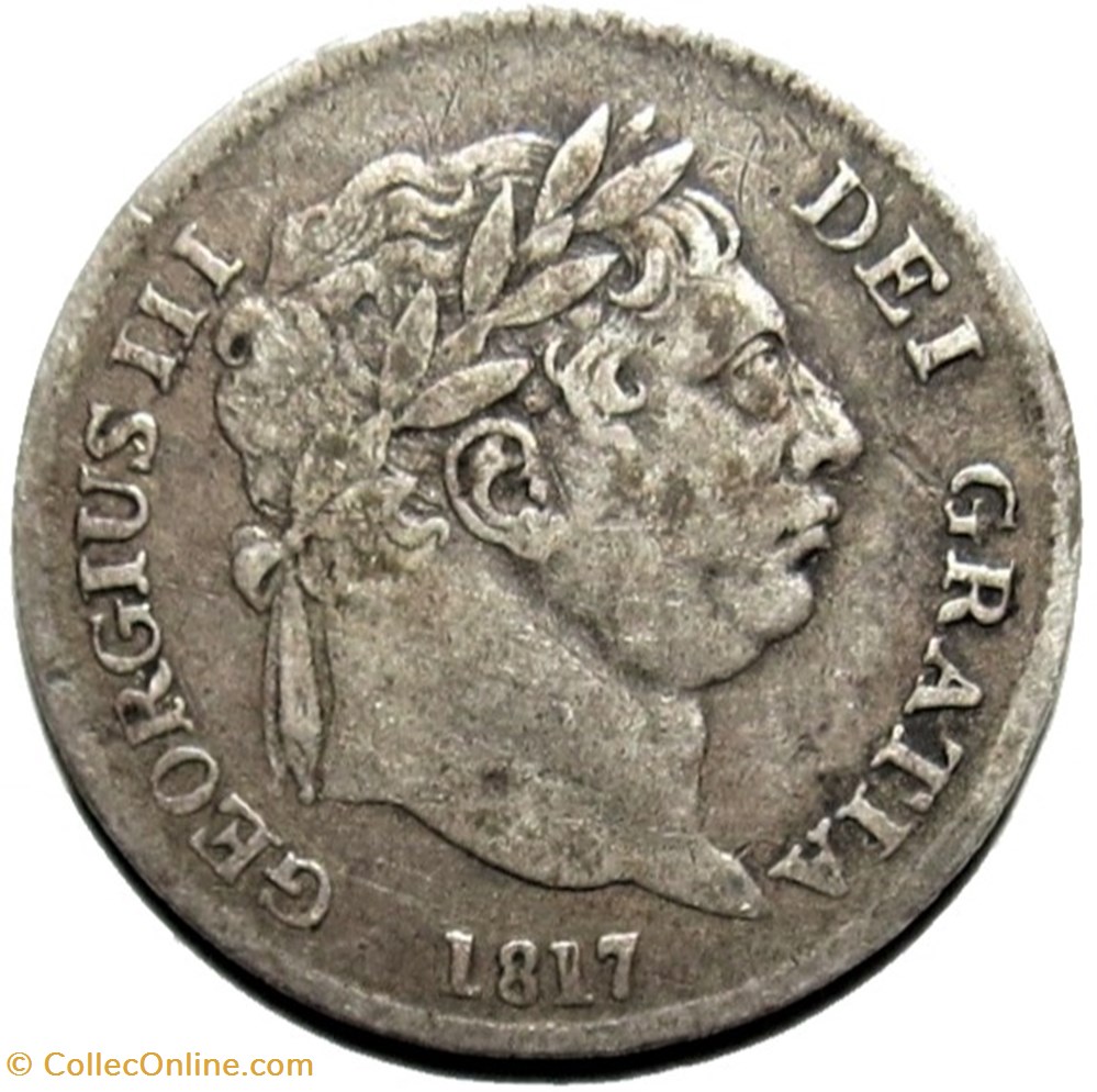 George III - 4 Pence 1817 - United Kingdom of Great Britain monnaies europe medievale royaume angleterre george iii 4 pence 1817 united kingdom of great britain