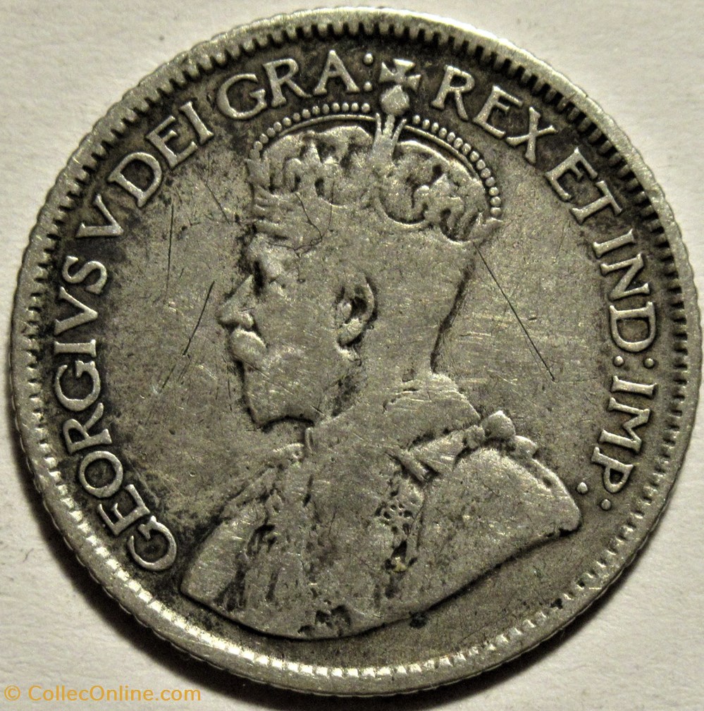 monnaies monde canada george v 10 cents 1920