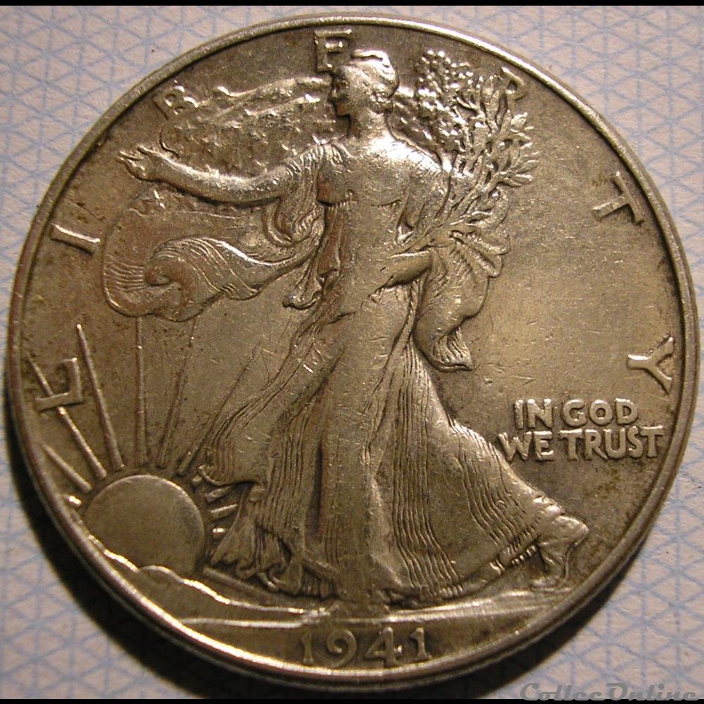 1941 Half Dollar monnaie monde etat uni 1941 half dollar