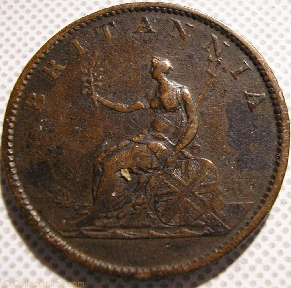 George III - Half Penny 1807 Great Britain monnaie monde royaume uni george iii half penny 1807 great britain
