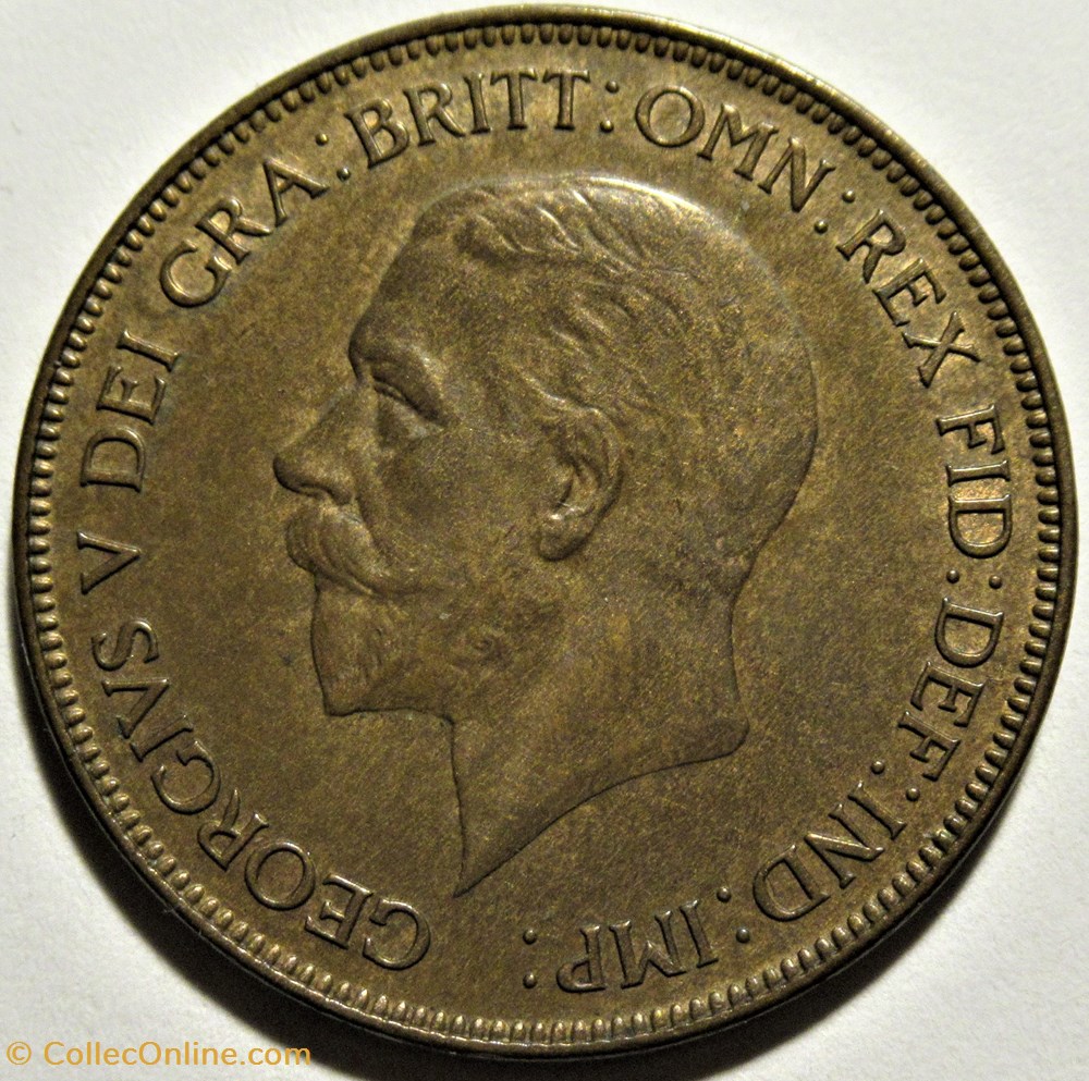 George V - One Penny 1930 - Great Britain monnaies monde royaume uni george v one penny 1930 great britain