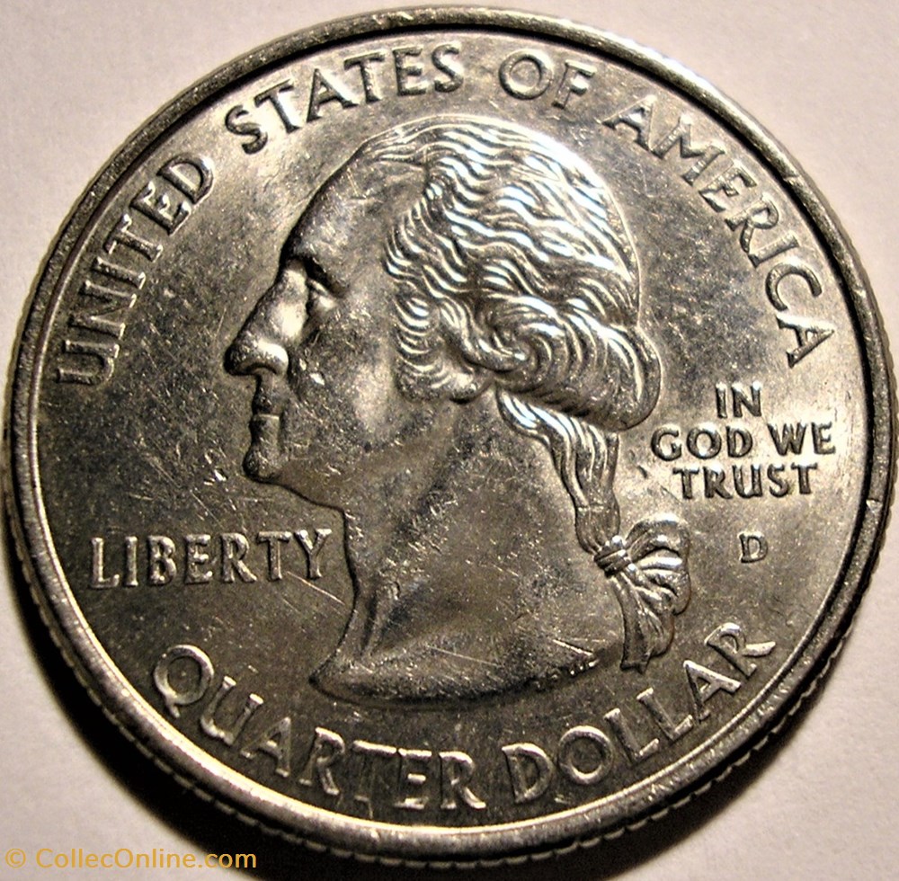 2002 D Quarter Dollar - Ohio State monnaie monde etat uni 2002 d quarter dollar ohio state