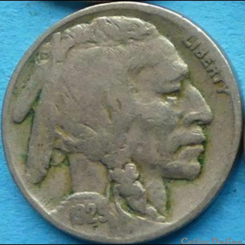 1929 5 Cents Error (ex.2) monnaie monde etat uni 1929 5 cents error ex 2