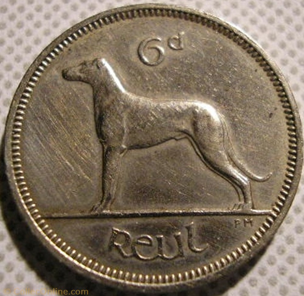 6 Pence / 6 Pingin 1959 monnaie monde irlande 6 pence 6 pingin 1959