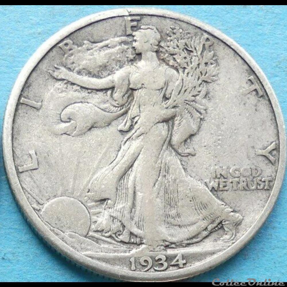 1934 San Francisco Half $ (ex.2) 2 monnaie monde etat uni 1934 san francisco half ex 2