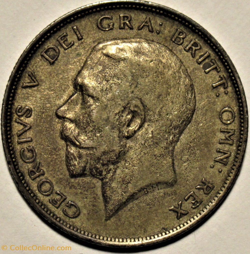 George V - Half Crown 1913 - Great Britain monnaies monde royaume uni george v half crown 1913 great britain