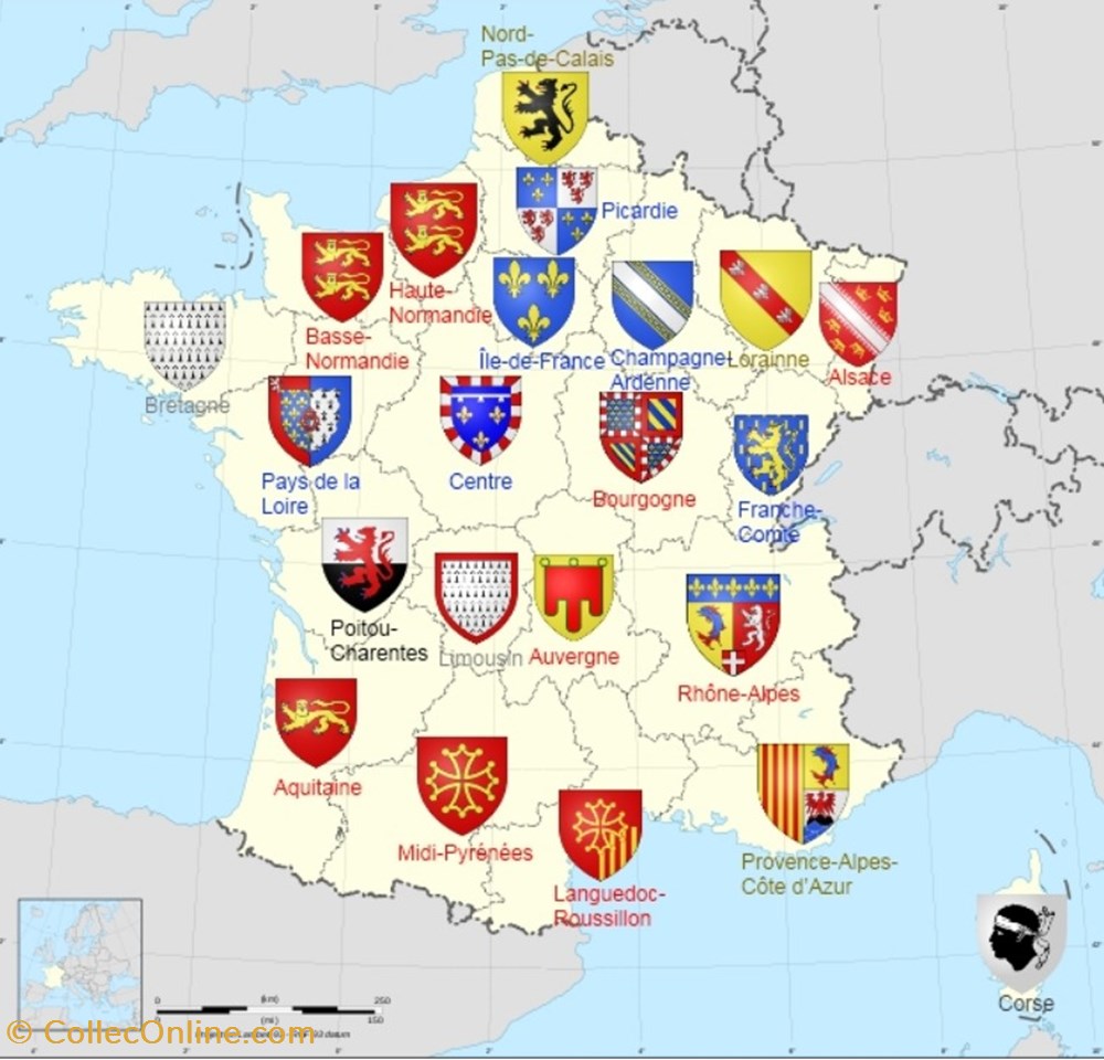 Provinces & Feudataires du Royaume de France - Marque-page monnaies europe medievale feodales provinces feudataires du royaume de france marque page