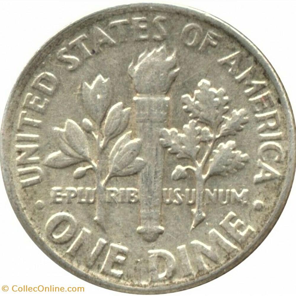 1963 Dime - Doubling 2 monnaies monde etats unis 1963 dime doubling