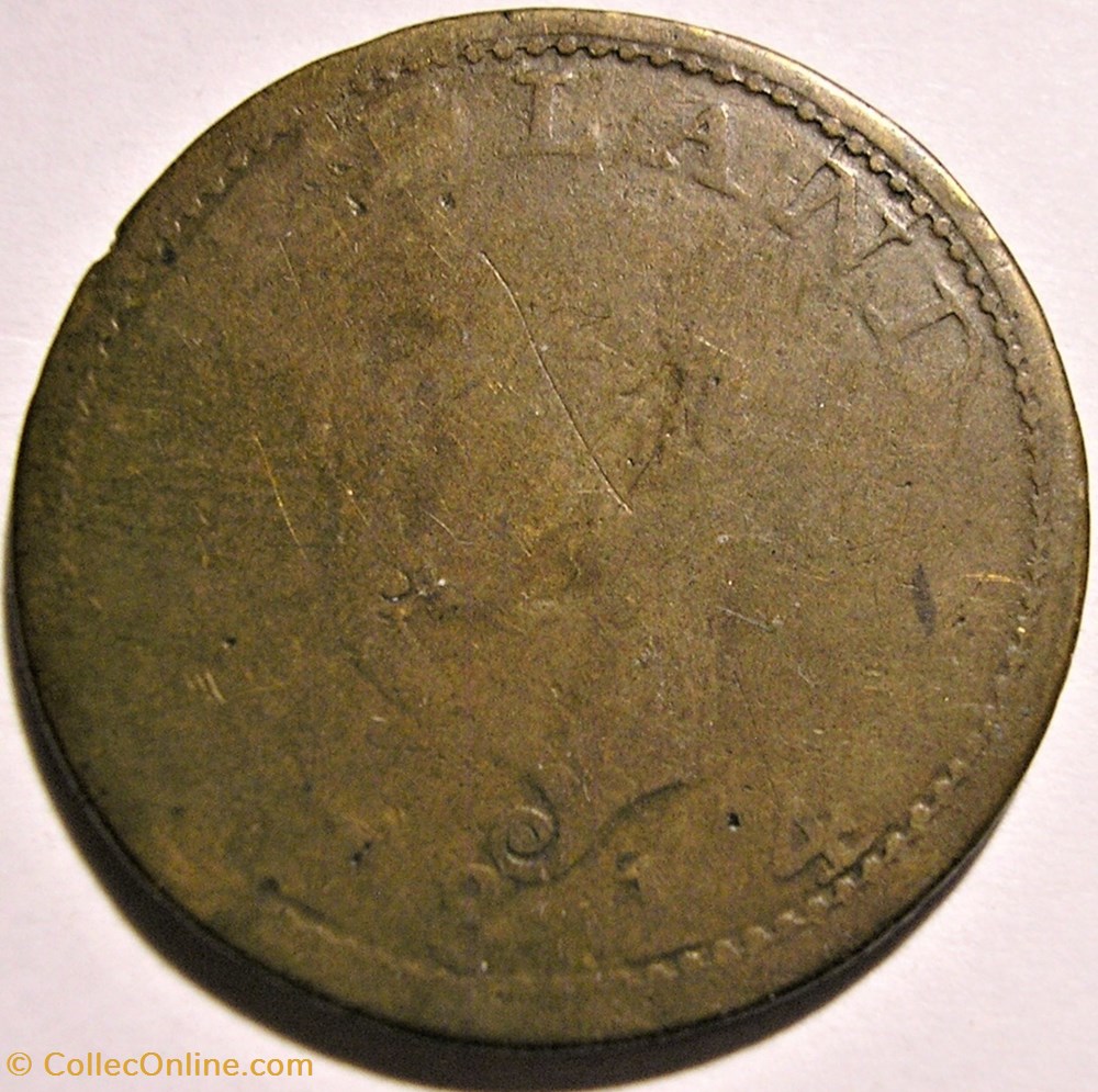 George III - HalfPenny Token 1814 - Ireland 2 monnaies monde royaume uni george iii halfpenny token 1814 ireland