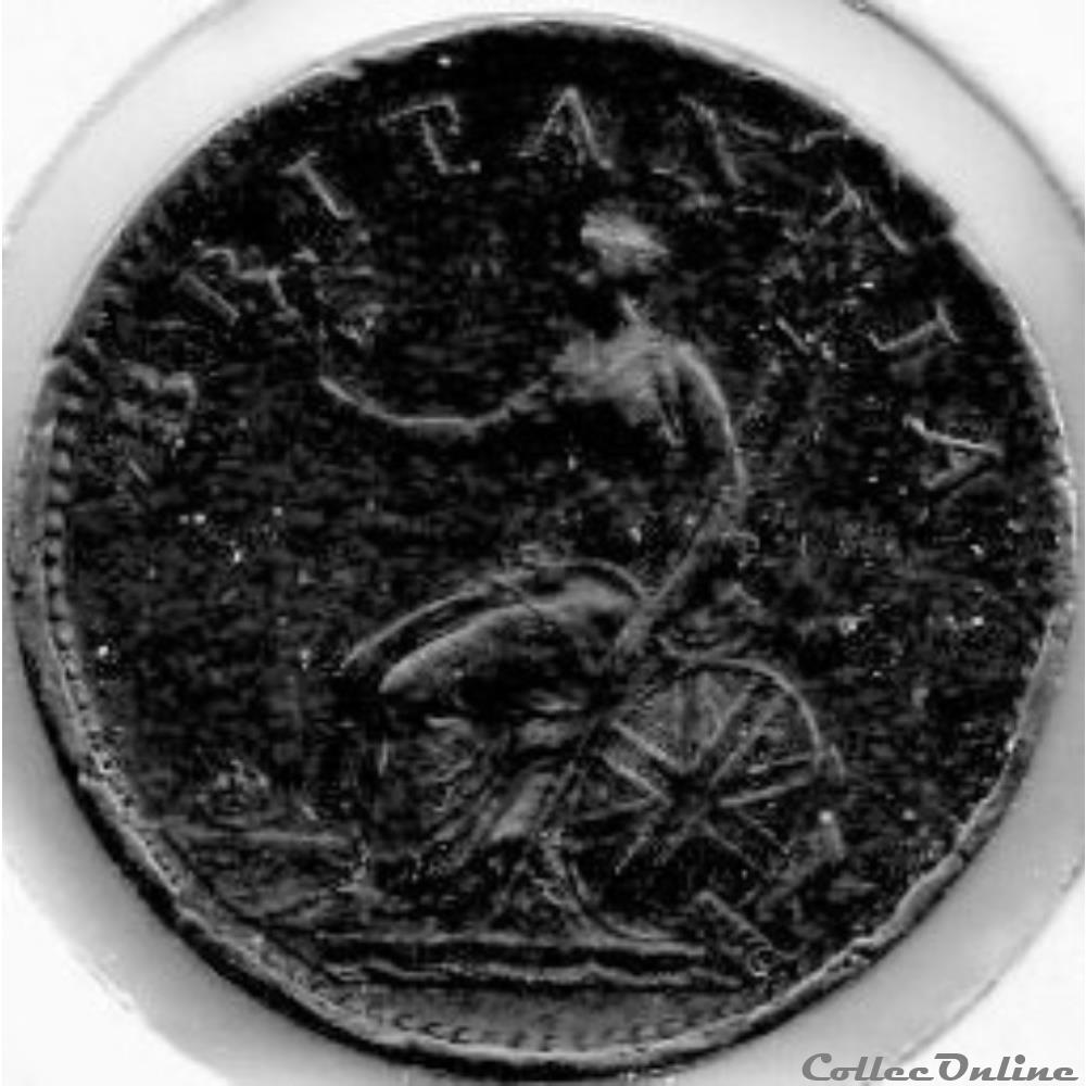 George III - Farthing 1806 Great Britain monnaies monde royaume uni george iii farthing 1806 great britain