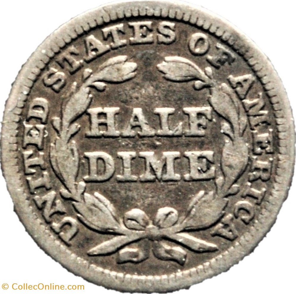 1847 Half Dime monnaies monde etats unis 1847 half dime