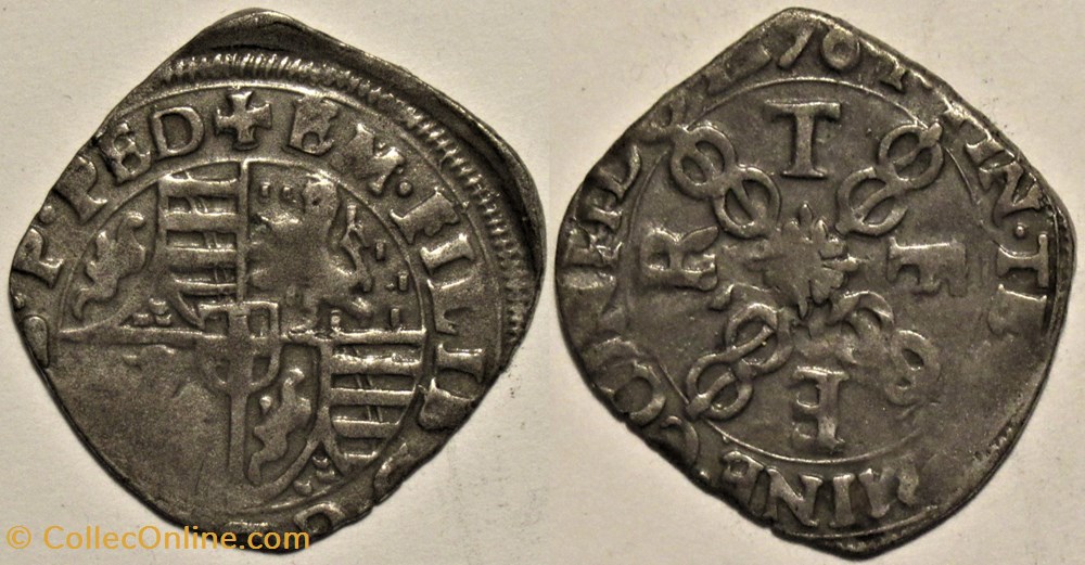 monnaies europe medievale france feodales 1576 duche de savoie 1 soldo torino emanuele filiberto