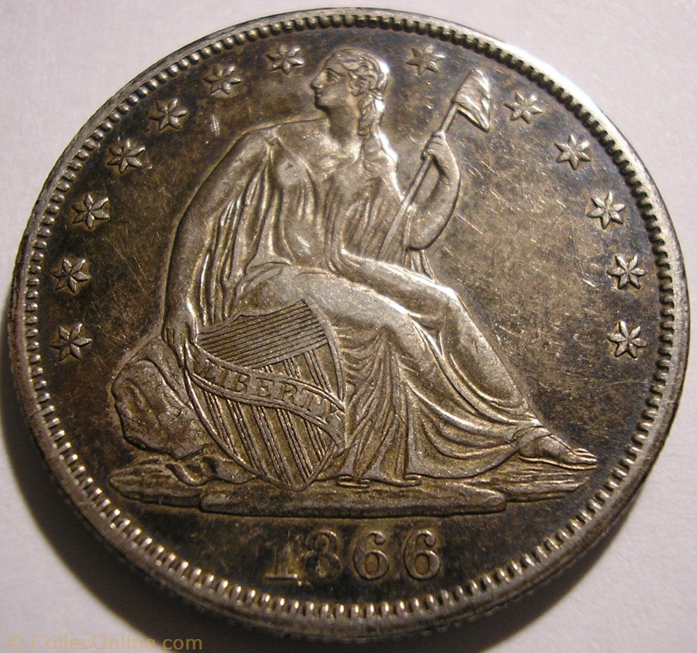 1866 Half Dollar monnaies monde etats unis 1866 half dollar