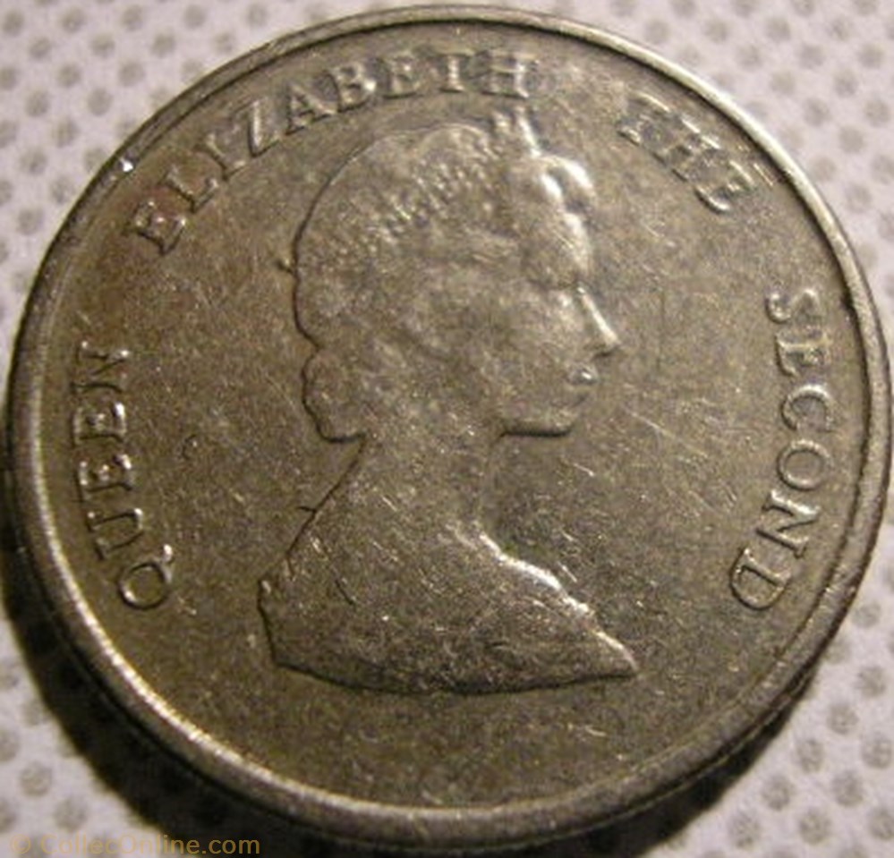 Elizabeth II - 10 Cents 2000 - Eastern Caribbean States monnaie monde saint christophe niefe elizabeth ii 10 cents 2000 eastern caribbean states