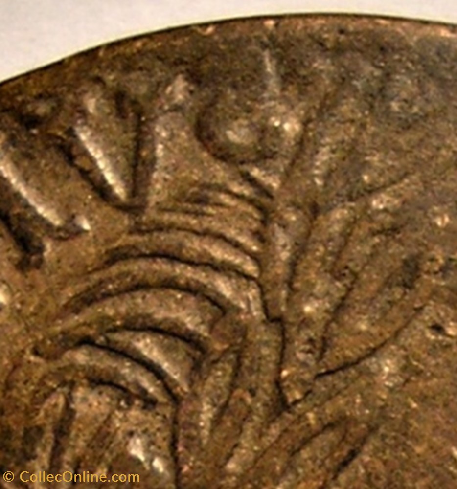 monnaie monde royaume uni 1775 half penny no regal george iii great britain ex 13 error