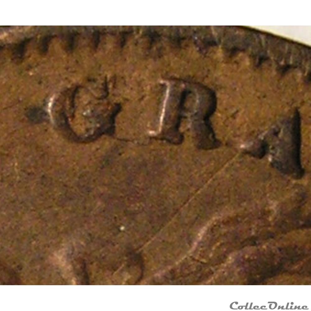George IV - 1 Farthing 1826 Great Britain 5 monnaies monde royaume uni george iv 1 farthing 1826 great britain