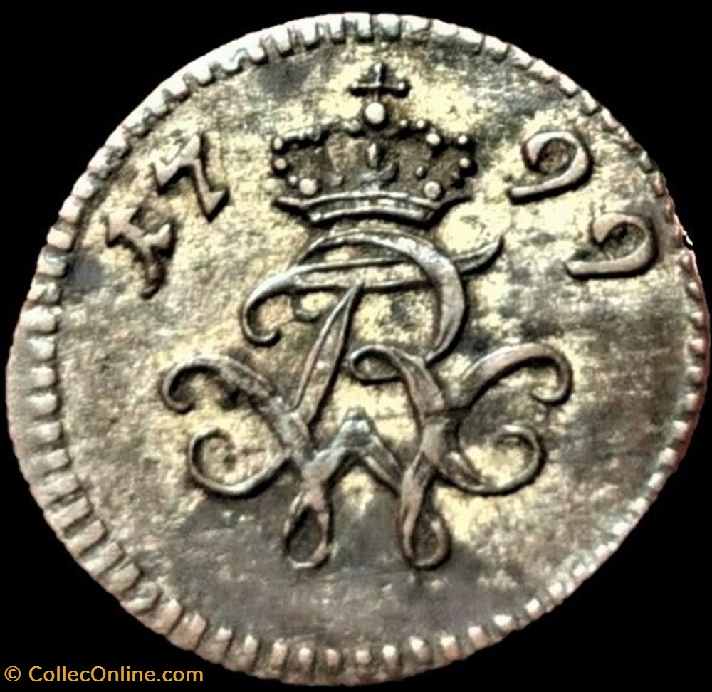 Friedrich Wilhelm III - 1 Pfennig 1799 Bayreuth, Brandenburg monnaies europe medievale saint empire romain germanique friedrich wilhelm iii 1 pfennig 1799 bayreuth brandenburg