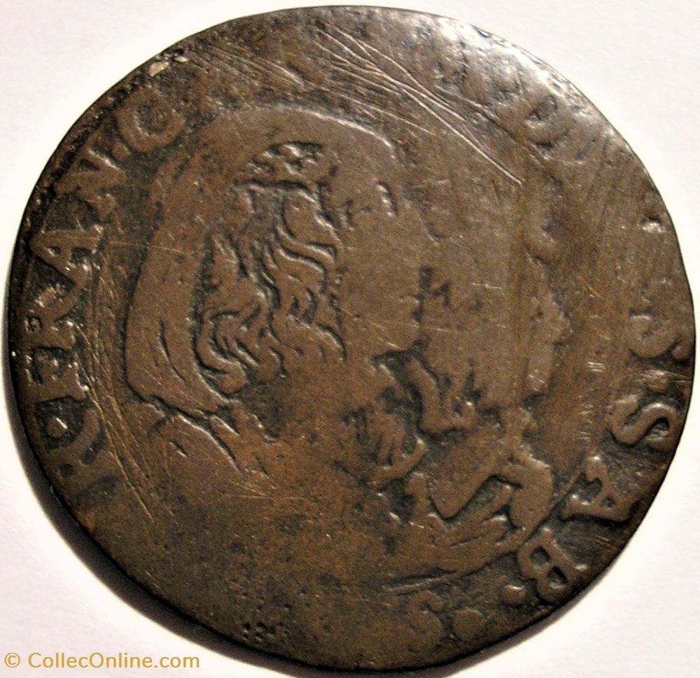 1648 Duché de Savoie, 5 Soldi - Carlo Emanuele II