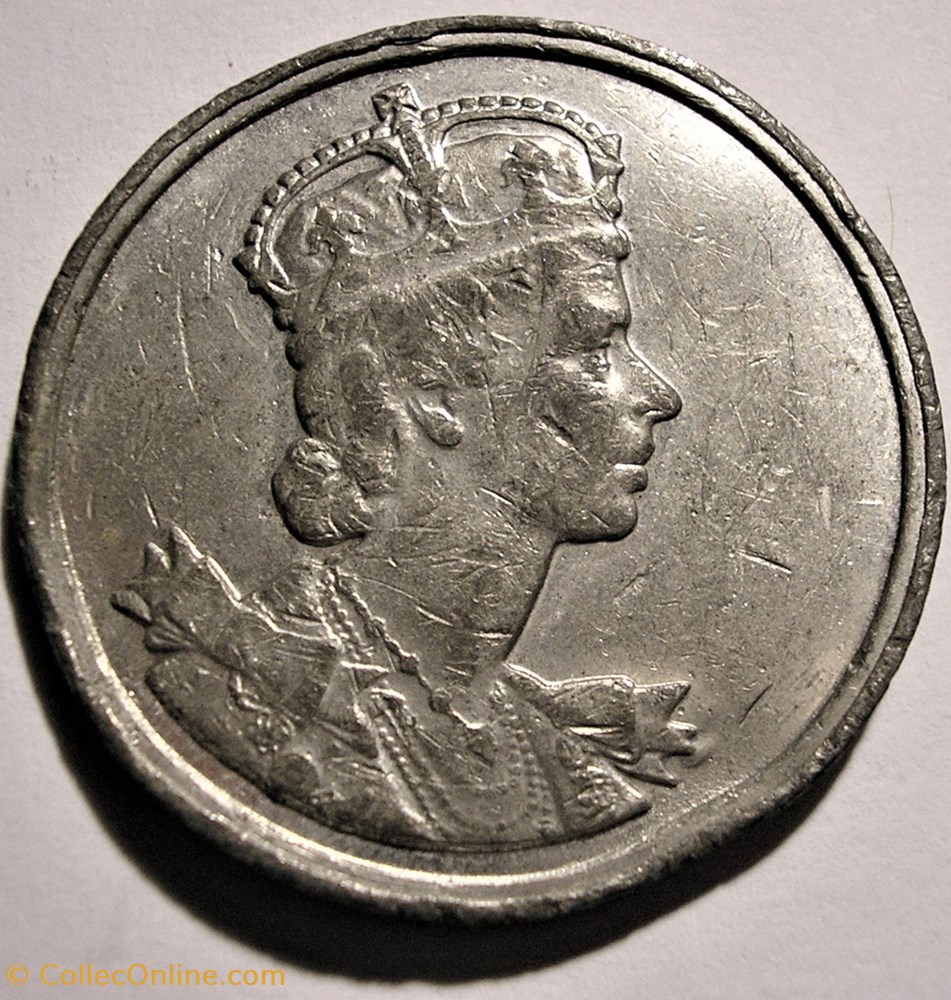 medailles canada elizabeth ii medal 1953 coronation at westminster uk