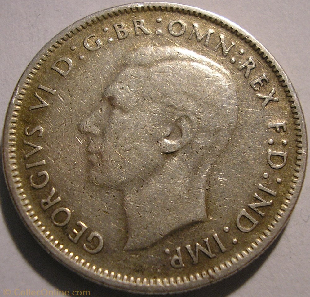 monnaie monde australie george vi one florin 1942 australia