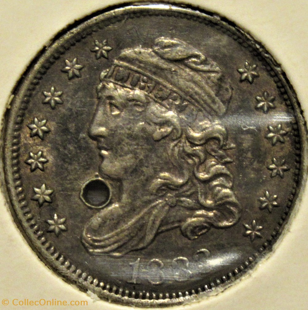 1833 Half Dime - 5 Cents monnaies monde etats unis 1833 half dime 5 cents