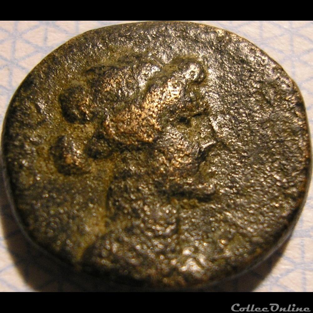 Laodikeia / Laodicea ad Lycum, Phrygia, Tiberius era - ca. 14-37 AD. monnaie antique av jc ap grecque laodikeia laodicea ad lycum phrygia tiberius era ca 14 37 ad