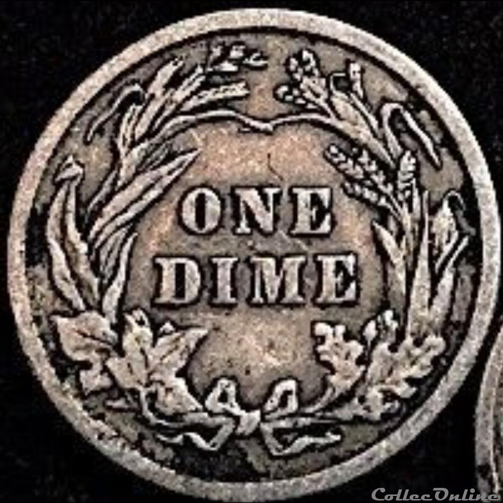 1906 Dime monnaies monde etats unis 1906 dime