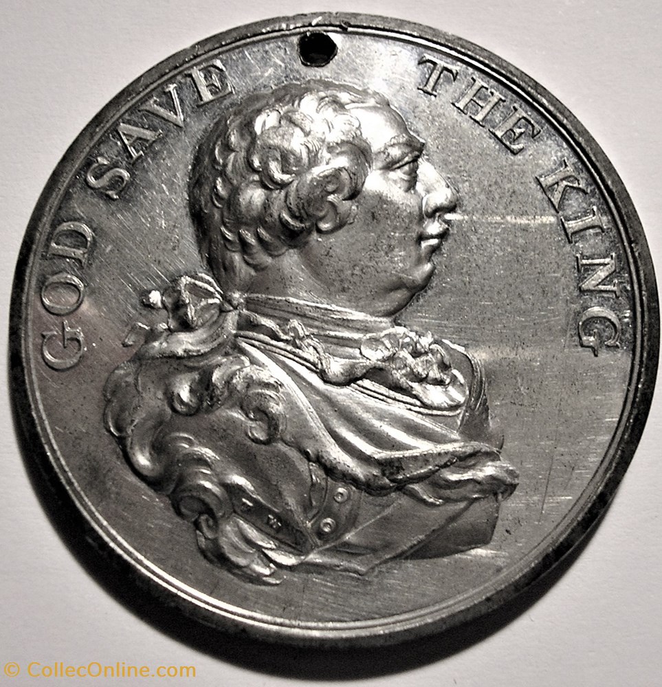 George III - Grand National Jubilee Medal 1809 2 medaille royaume uni george iii grand national jubilee medal 1809