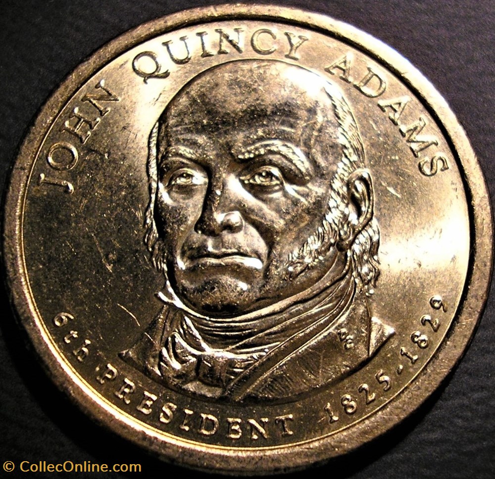 John Quincy Adams 2008 One Dollar Philadelphia Mint Coins