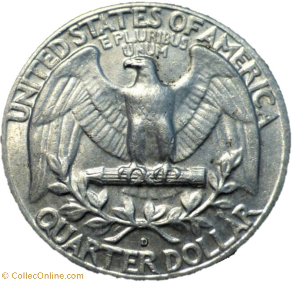 1963 Denver Quarter Dollar monnaies monde etats unis 1963 denver quarter dollar