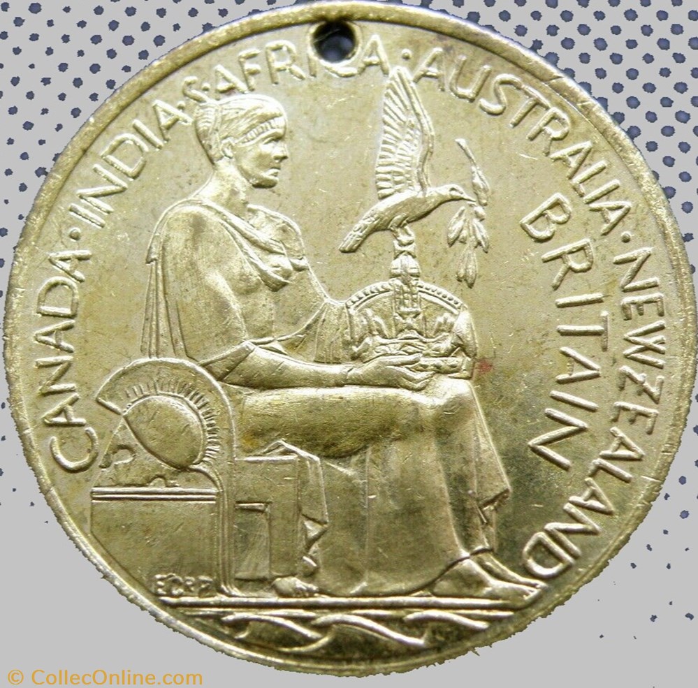 George VI & Elizabeth - 1937 Coronation Medal - UK 3 medaille royaume uni george vi elizabeth 1937 coronation medal uk
