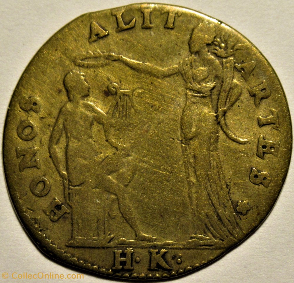 monnaies paranumismatique jetons poids henri iii ou iv minerva apollon et honos jeton de nuremberg xviie