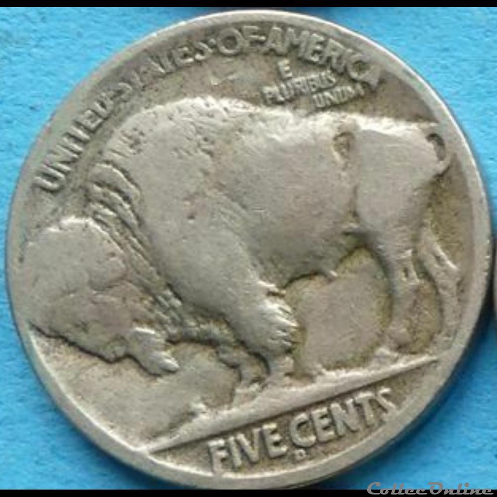 monnaie monde etat uni 1926 denver 5 cents two feathers variety ex 2