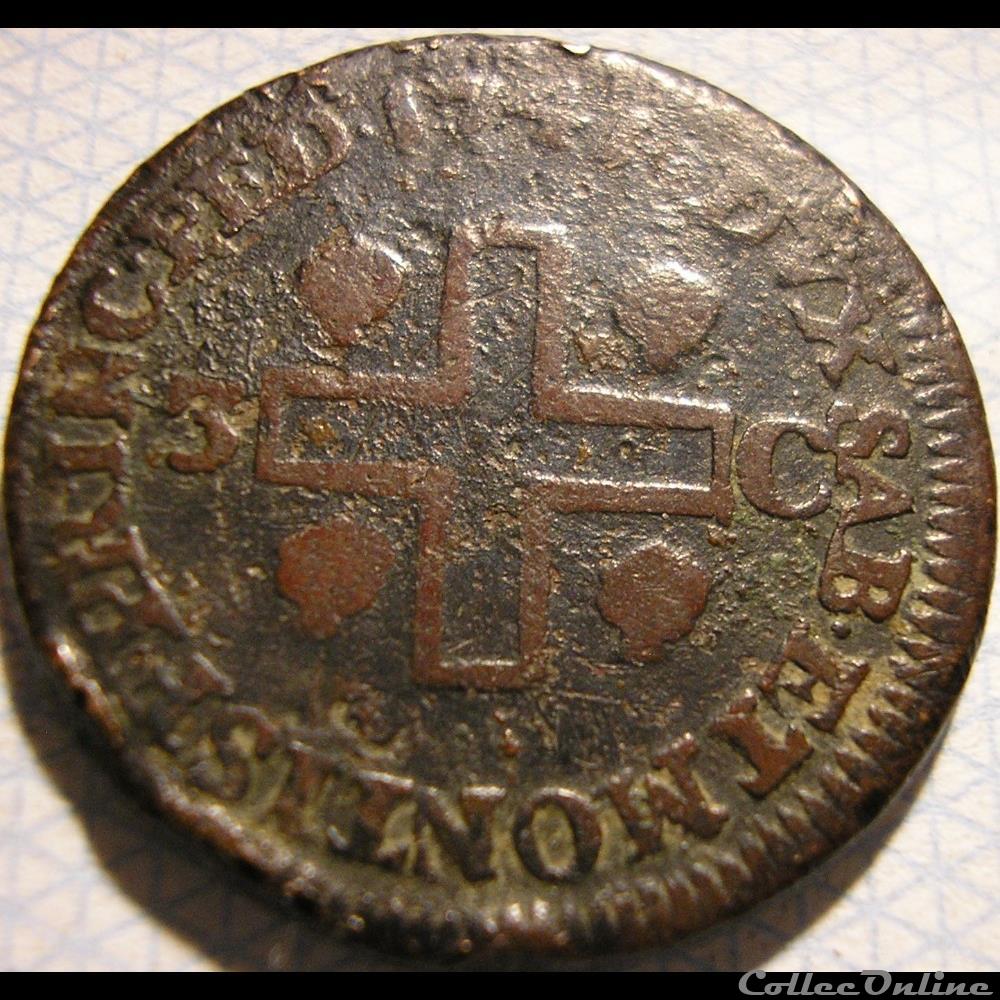 1741 Royaume de Sardaigne, 3 Cagliarese - Charles-Emmanuel III de Savoie 4 monnaie monde italie 1741 royaume de sardaigne 3 cagliarese charles emmanuel iii de savoie