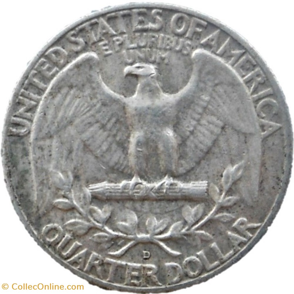 1960 Denver Quarter Dollar monnaie monde etat uni 1960 denver quarter dollar