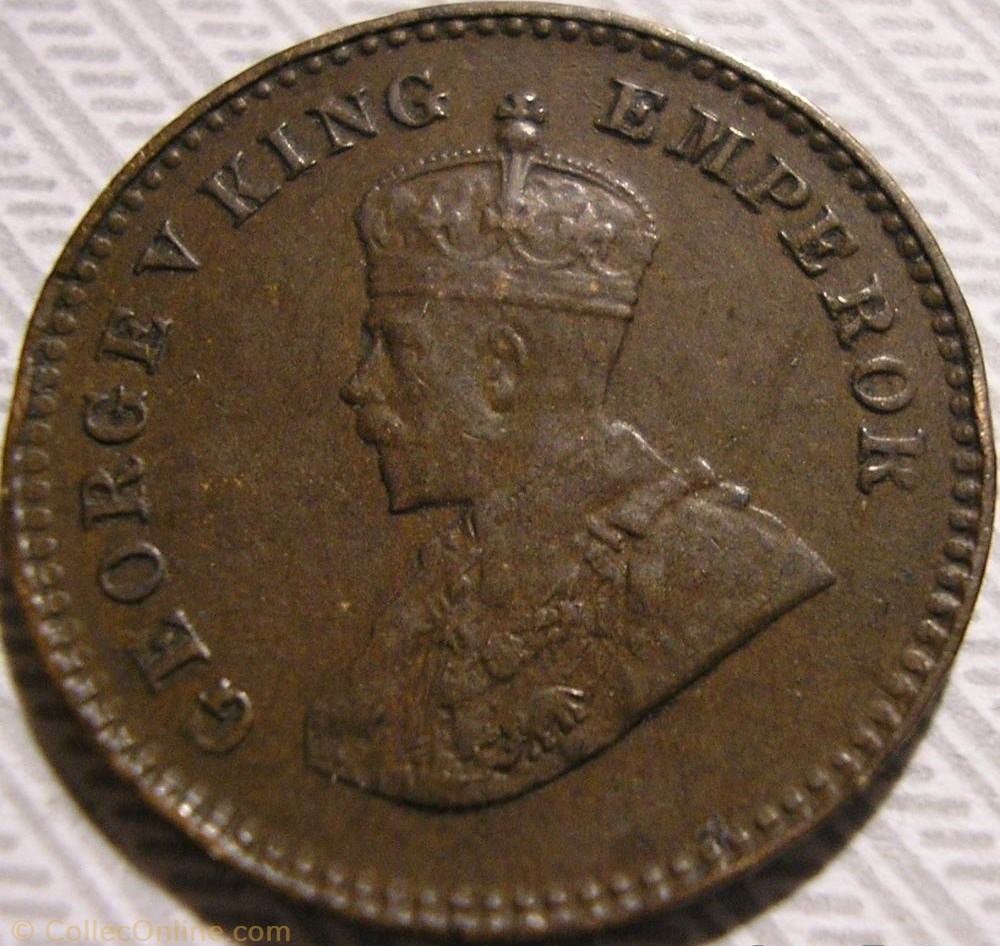 George V - 1/12 Anna 1915 - British India Empire monnaie monde inde george v 1 12 anna 1915 british india empire