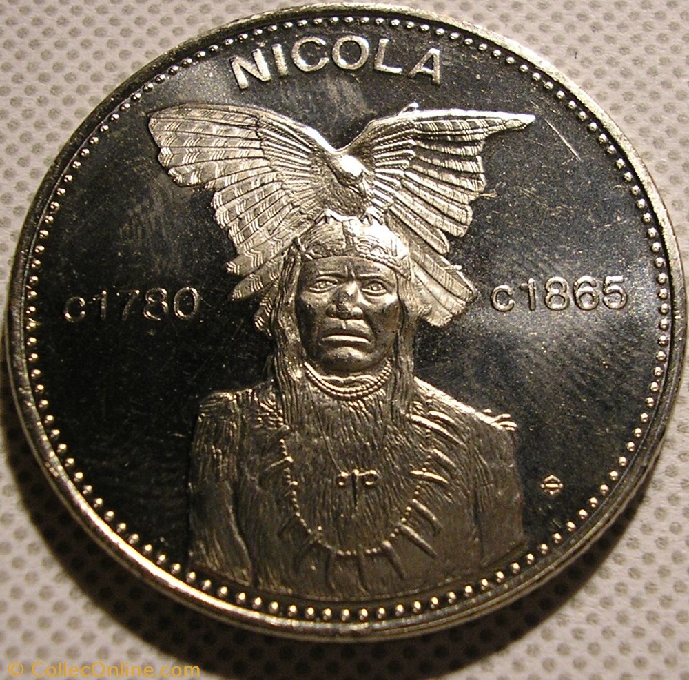 Okanagan Dollar Token 1978 - British Colombia 2 monnaie monde canadum okanagan dollar token 1978 british colombia