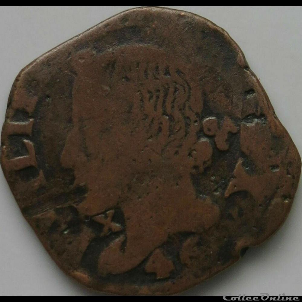 1646 Royaume de Naples, Grano - Felipe IV d'Espagne 3 monnaies monde italie 1646 royaume de naples grano felipe iv espagne