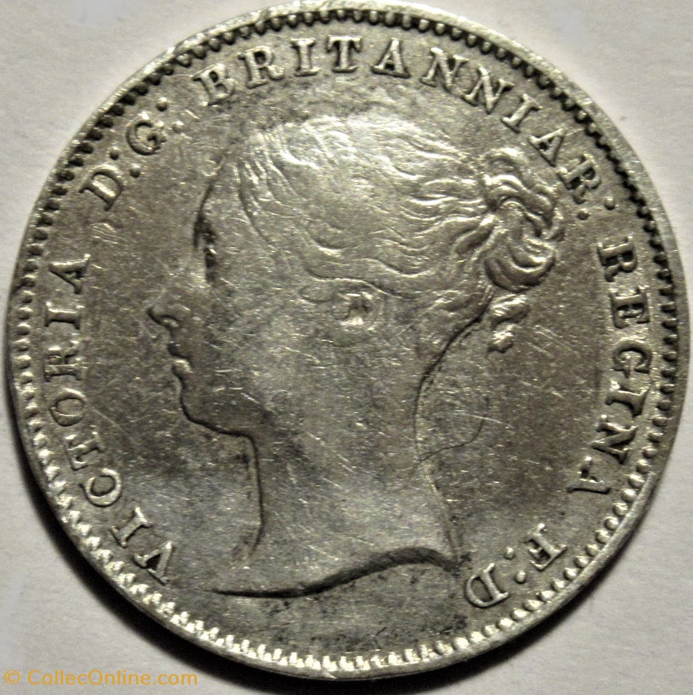 Victoria - 3 Pence 1865 - Kingdom of Great Britain monnaies monde royaume uni victoria 3 pence 1865 kingdom of great britain
