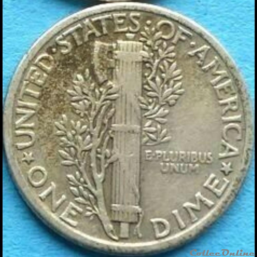 1929 Dime monnaies monde etats unis 1929 dime