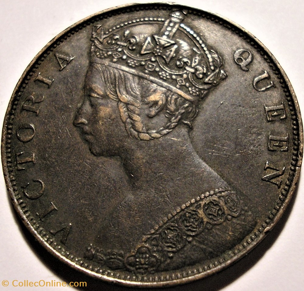 Victoria - One Cent 1877 - Hong-Kong 3 monnaie monde victoria one cent 1877 hong kong