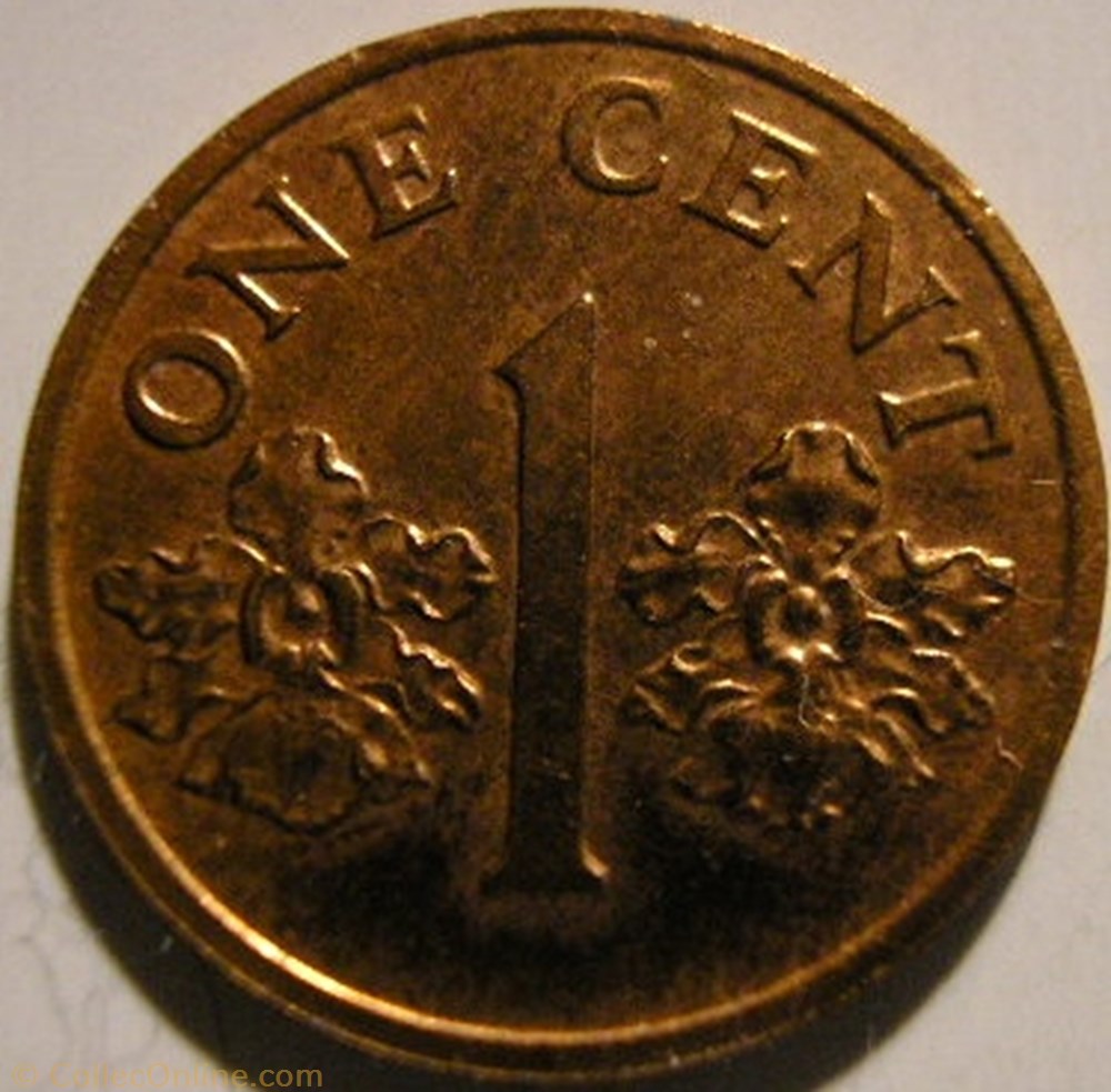 Singapore - 1 Cent 2001 monnaie monde singapour singapore 1 cent 2001