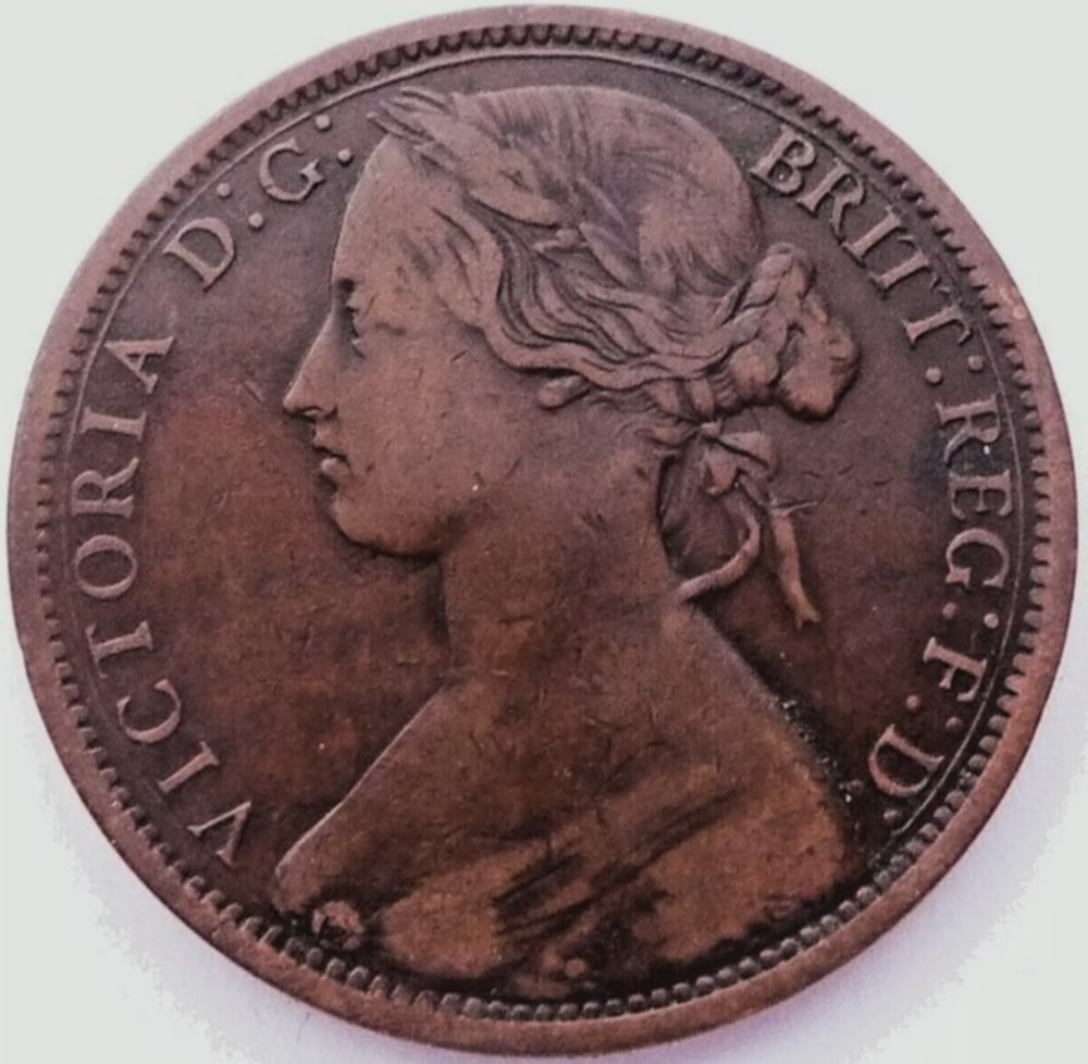 Victoria - One Penny 1874 - Kingdom of Great Britain monnaies monde royaume uni victoria one penny 1874 kingdom of great britain
