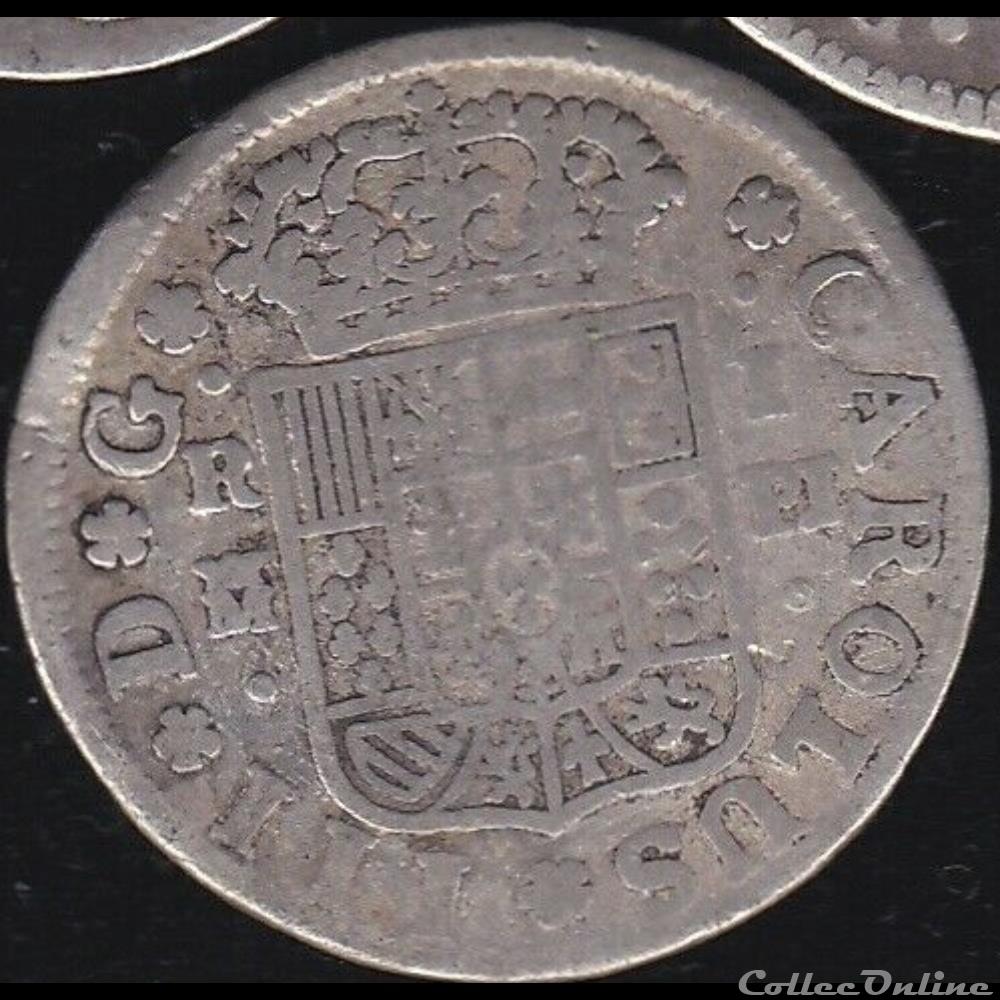 1766 Madrid 1 Real - Carlos III d'Espagne 2 monnaie monde 1766 madrid 1 real carlos iii espagne