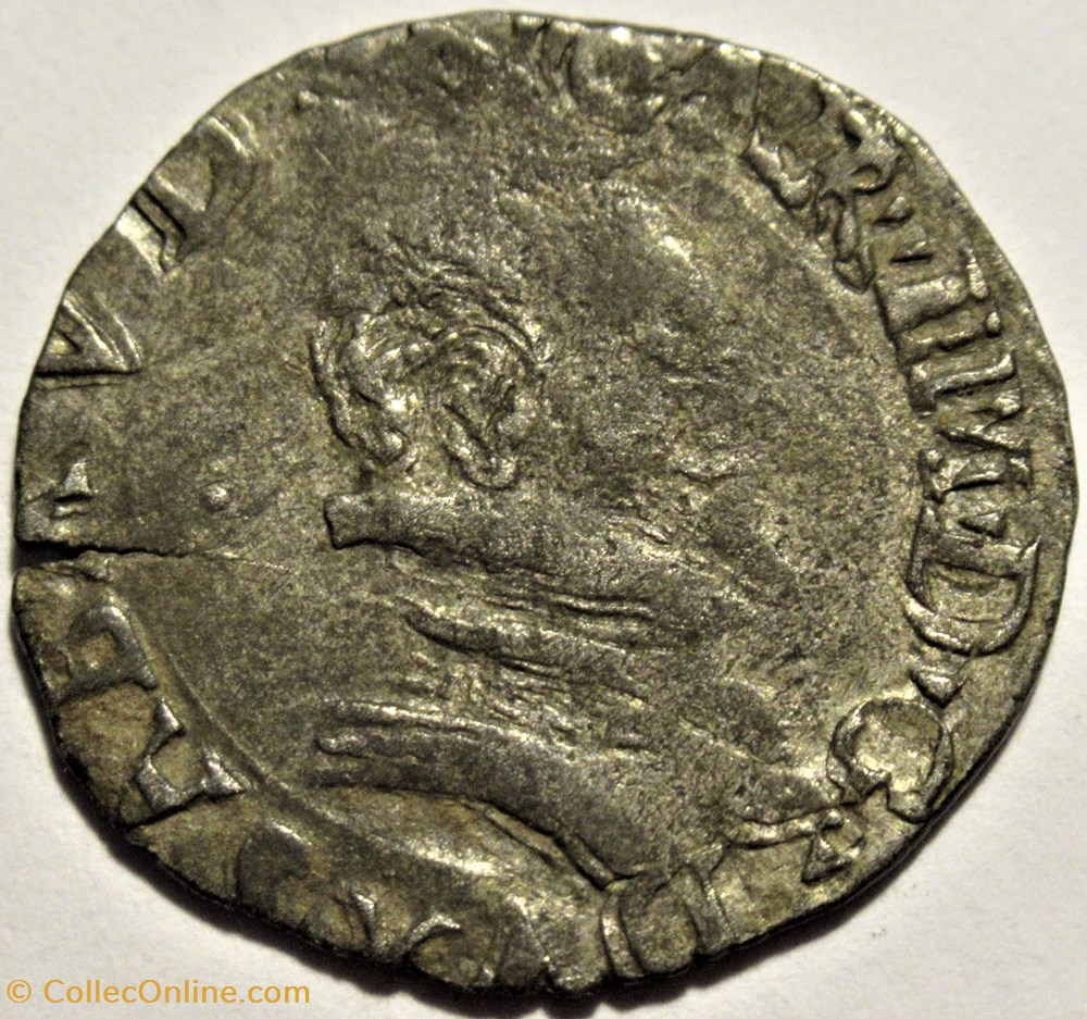 1600 Duché de Savoie, Soldo - Carlo Emanuele I monnaies europe medievale france feodales 1600 duche de savoie soldo carlo emanuele i