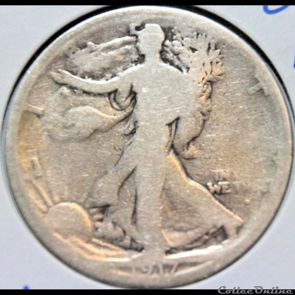 1917 San Francisco Half $ - S Obverse monnaie monde etat uni 1917 san francisco half s obverse